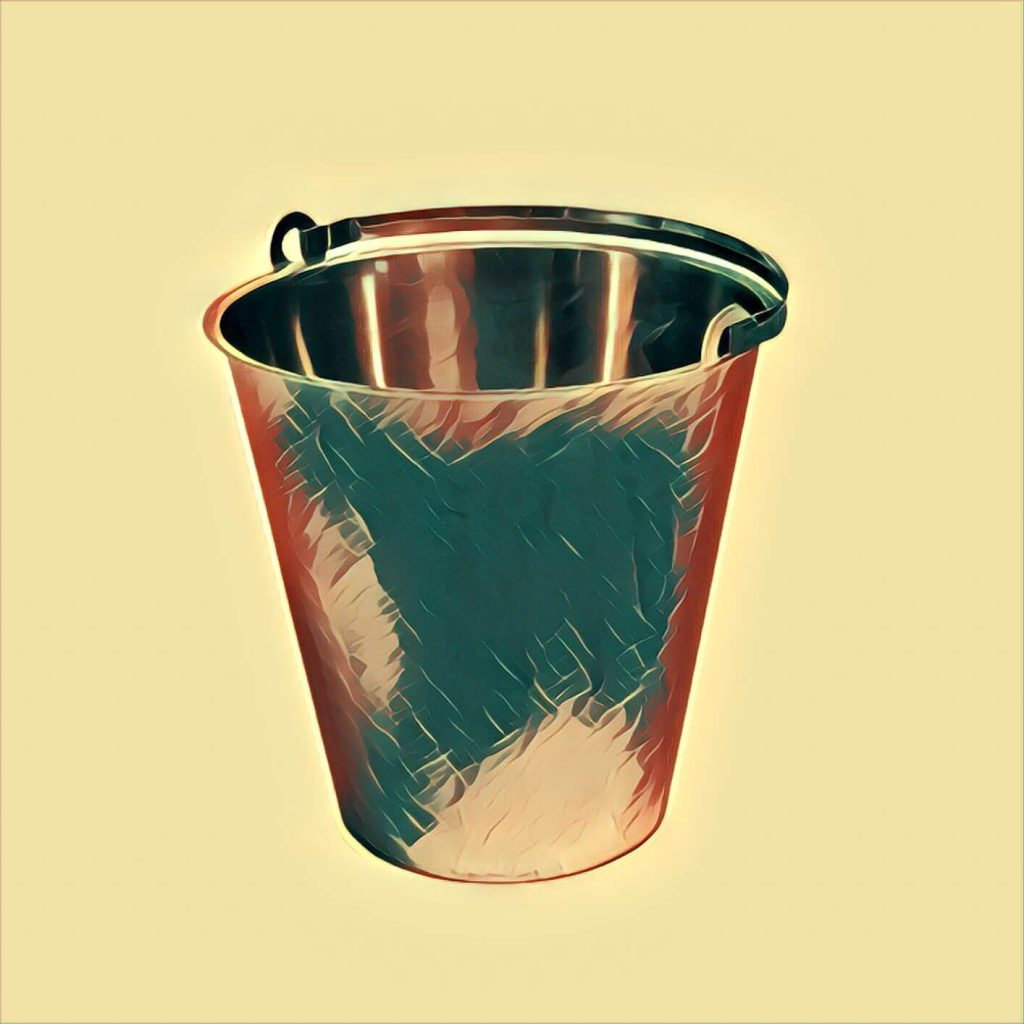Bucket - dream interpretation
